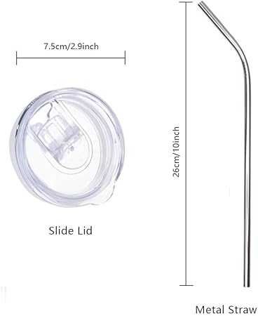 PYD Life 10 Pack Sublimation Tumblers Bulk Blank 20 OZ Skinny White Stainless Steel Tumbler Cups with Straw and Lid for Mug Tumbler Heat Press Sublimation Oven Printing