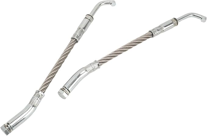 Yunir Ice Scratchers Kit, 1201 DF Universal Snowmobile Ice Scrapers Set for Snowmobiles, Recommend for Heights 2? 12in Right and Left