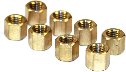 Exhaust Nut Set, Clearanced, Brass, Compatible with Dune Buggy