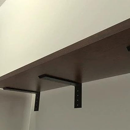 Countertop Support Bracket 1 Pack Heavy Duty Countertop Hidden Bracket 12" x 6" x 2 12" L Bracket Metal Corbels for QuartzGraniteWoodConcret Laminate Countertops