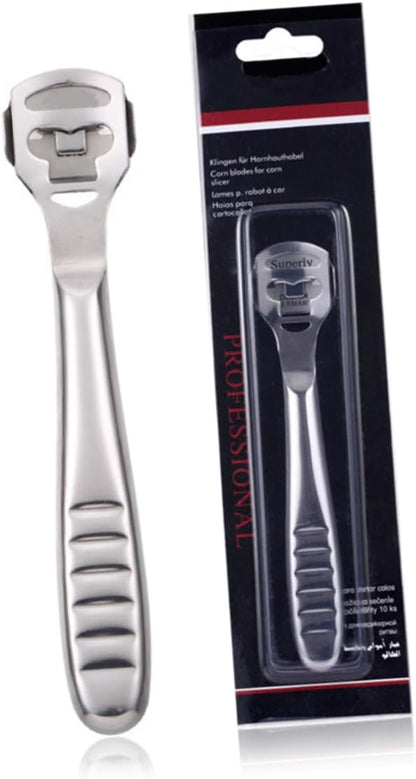 Stainless Steel Foot Scrapper Nail Cuticle Remover Tool Set Pedicure Remover for Dead Skin