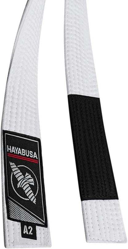 Hayabusa 2.0 Adult BJJ Belt - Premium Quality, IBJJF Compliant, Reinforced Double Stitching, size A1