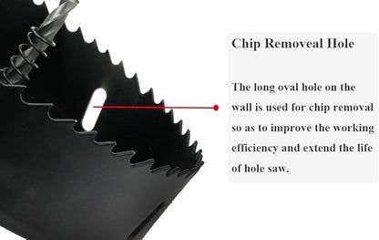 Hole Saw Drilling Cutter Tool for Wood Material 80mm3.15" Cutting Dia