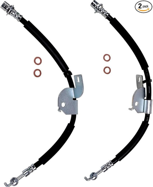 Front Brake Lines Hose - Automotive Replacement Brake Hoses Front Left  Right for Ford F-150 2.7L 2015 2016 2017, for Ford F-150 3.5L 2015 2016 2017, for Ford F-150 5.0L 2015 2016 2017