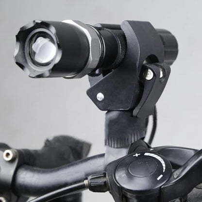 Gatuida Sturdy Bike Light Stand Plastic Flashlight Holder Bike Stand Clip for Cycling Accessories