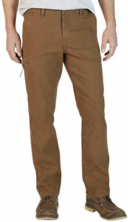 Weatherproof Vintage Men's Canvas Pant (Brown, 42 x 30)