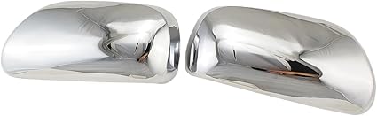 Chrome Plated Rearviewï¼ŒCar Accessories Side Mirror Cover Trim Paste Styleï¼ŒCompatible For Toyota Prius Prius20 2003-2009