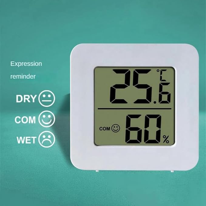 Mini Indoor Thermometer LCD Digital Temperature Room Hygrometer Humidity Meter Home Gauge Sensor 1 PCS