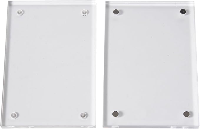 Acrylic Picture Frame, Transparent Acrylic Picture Frame, Magnetic Poster Stand, Magnetic Frames(6x9cm)