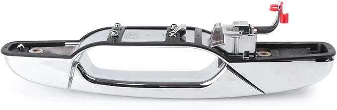 Mallofusa Front Outer Door Handle, Chrome Front Right Exterior Door Handle, for 2007-2013 Chevrolet Chevy SuburbanTahoe  2007-2013 Chevrolet AvalancheSilverado 1500 2500 3500 4 Door Model
