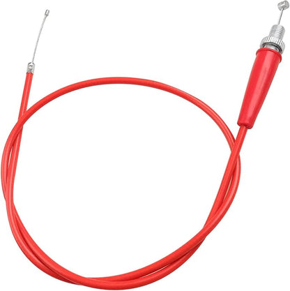 36'' Throttle Cable for SSR70 SSR110 SSR125 50cc 70cc 110cc 125cc Tao Tao DB14 DB24 DB27 Baja Dirt Runner DR70 DR90 DR125 Apollo RFZ XR50 XR70 Coolster Roketa Chinese Pit Dirt Bike Motor Red