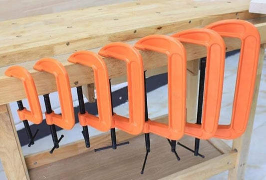 1pcs 1-12 Inches G Clip Fixing Heavy Duty Adjustable Metal Clamps Professional Carpentry C-clamp Wood Working Tools and Accessories