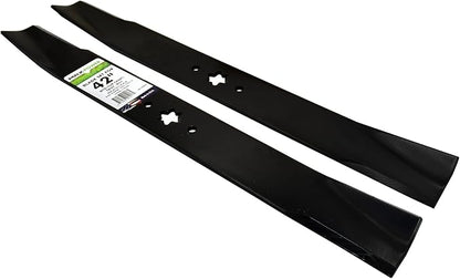 Maxpower 561556B Blade Set for 42" Cut MTD, Cub Cadet, Troy-Bilt Replaces OEM No. 742-04308, 742-04312, 942-04308, 942-04312