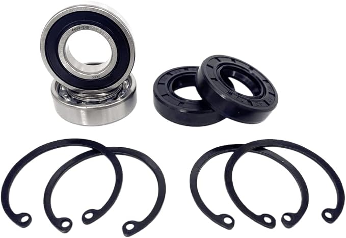 DEEG Golf Cart Rear Axle Bearing & Seal for EZGO Marathon, Medalist & TXT and RXV Electric Carts 1978 UP, Bearing Shaft Kit Replace OEM# 611931, 620343, 70181-G01,15112G1, 230-889, 82705-78