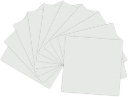 EZ Craft USA Glossy Adhesive Backed Vinyl Sheets (1, White)