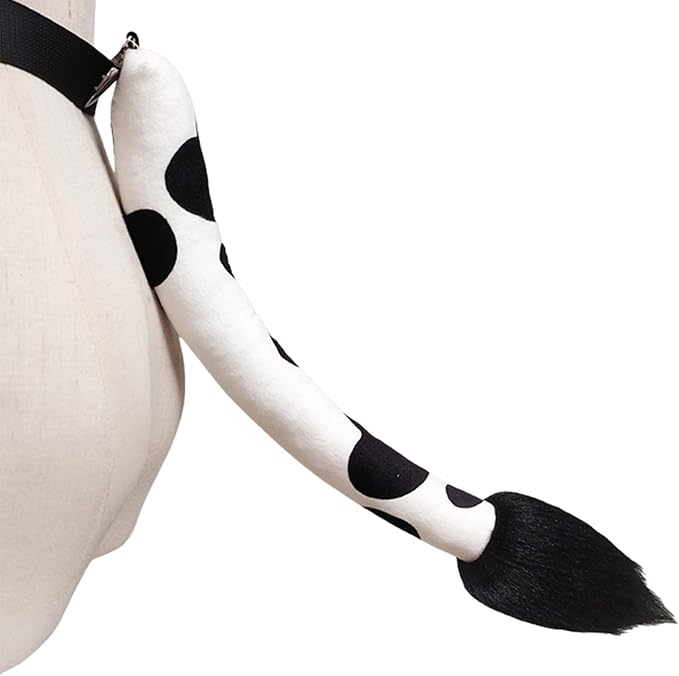 1Pc Cow Fancy Costume Set: Ears Headband for Adults Animal Cosplay Props Tail Gloves Ears Headband