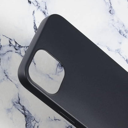 for iPhone 14 Case, Soft TPU Back Cover Shockproof Silicone Bumper Anti-Fingerprints Full-Body Protective Case Cover for iPhone 14 (6.10 Inch) (Black)