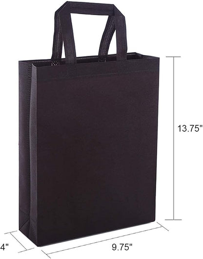 Tosnail 32 Pack Reusable Gift Bags, Fabric Tote Party Bags Treat Bag - Assorted 8 Colord