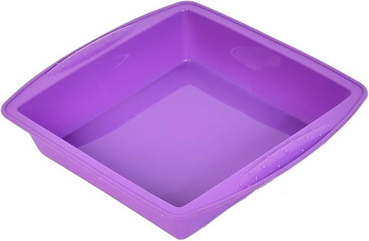 Silicone Kitchen Chiffon Cake Pizza Pastry Pie Baking Pan Purple (id: c8b 56a 0c3 1f5 5a8, Small, c8b56a0c31f5c5a840e6d38b7691d1