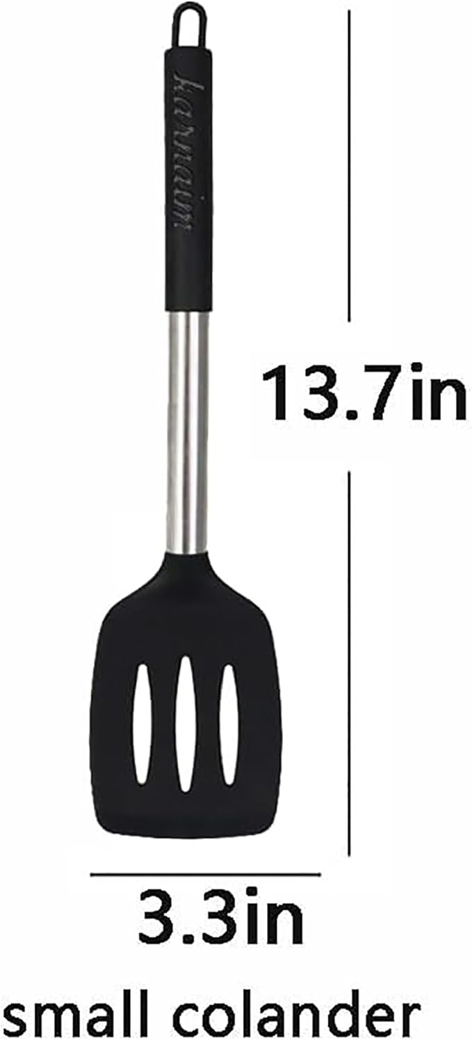 Non Stick Slotted Kitchen Spatula, High Heat Resistant BPA Free Cooking Utensils
