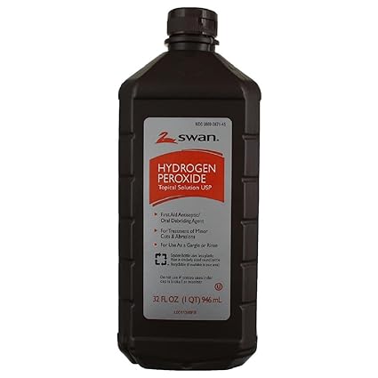 Hydrogen Peroxide Antiseptic Solution 32 Fl. Oz (Pack of 1)