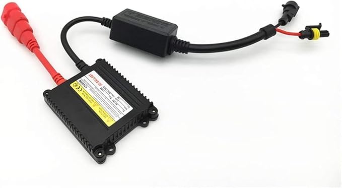 Ultra Slim 35W HID Ballast - Universal Xenon Replacement for H1, H3, H4, H7, H11, H13, 9005, 9006, 9007, 880 - Waterproof, Shockproof, Plug  Play, Pack of 1