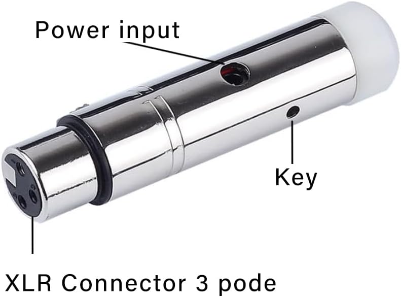 DMX Wireless, 2.4G DMX 512 1 Female Receivers Short version for Stage PAR Party Light