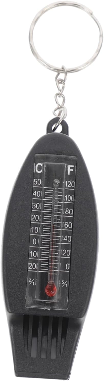 Yardwe Whistle Compass Map Reading Compass Hiking Whistle Compass Whistle Safety Whistle Mini Compass Camping Whistle Backpack Keychain Whistle Keychain Survive Plastic Travel Pocket