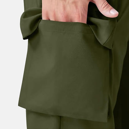 Army Green, OPHPY Hiking Pants Women Lightweight Quick Dry Cargo Pants High Waist Outdoor Travel Athletic Jogger Sweatpants with 4 Pockets