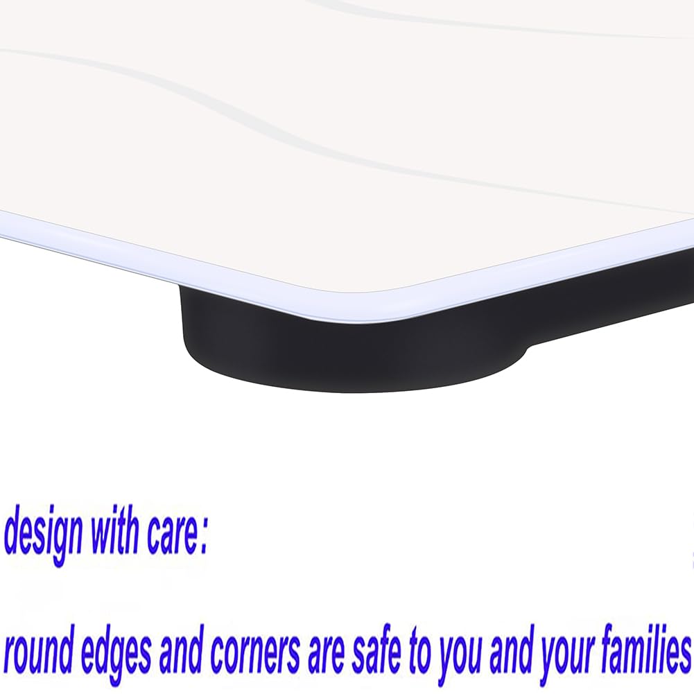 Scale for Body Weight, Digital Bathroom Scale, Weight Scales for People,Body Scale,White,Max:400LB/180KG,2 Weighing Units: LB/KG