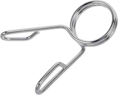 Milisten Gym Clamps Barbell Grip Dumbbell Spring Clip Collars Weight Clips for Lifting Bars