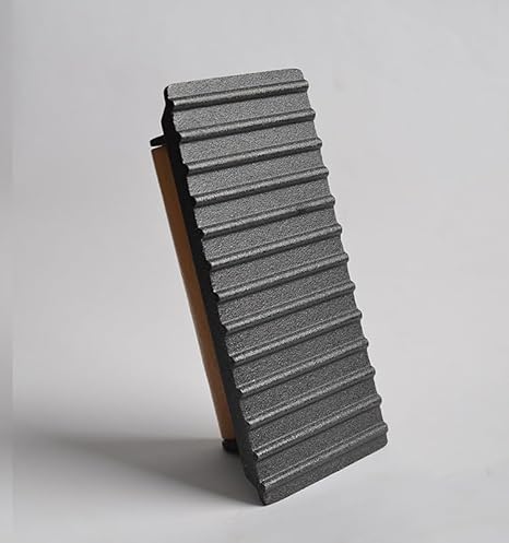 Heavy-duty Cast Iron Grill Press With Wood Handle Cast Iron Press (Square press meat plate)