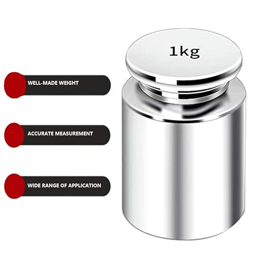 1000g Calibration Weight, M1 High Precision Scale Weights, for Digital Scale, Kitchen Scale (1000g)