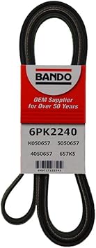 Bando USA 6PK2240 OEM Quality Serpentine Belt, 14.3 x 3.8 x 1 inches