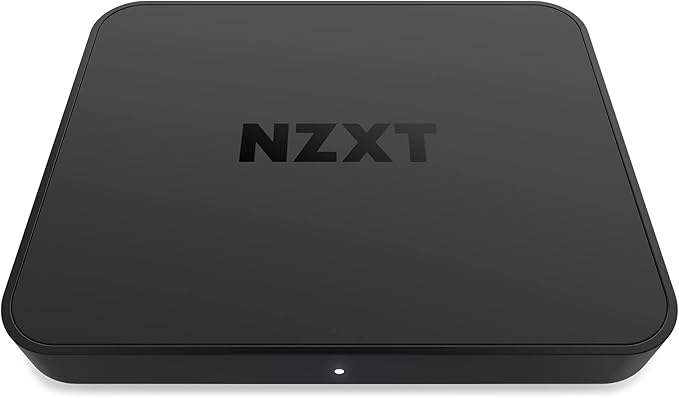 NZXT Signal 4K30 Full HD USB Capture Card - ST-SESC1-WW - 4K60 HDR and 240Hz at Full HD (1080p) - Live Streaming and Gaming - Zero-Lag Passthrough - Open Compatibility