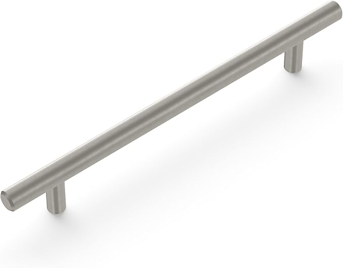 Hickory Hardware Bar Pulls Collection Pull 6-516 Inch (160mm) Center to Center Stainless Steel Finish (10 Pack)