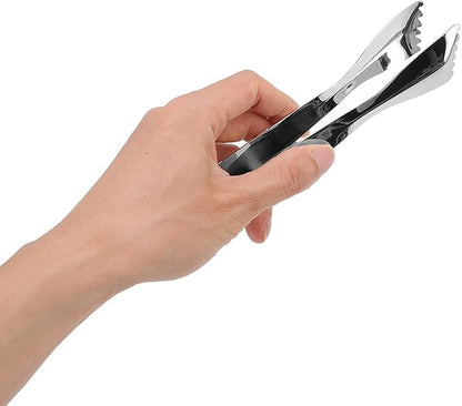 Thicke the Stainless Steel Sugar Tweezers Easy Food for Domestic Cuisine (Mirror)