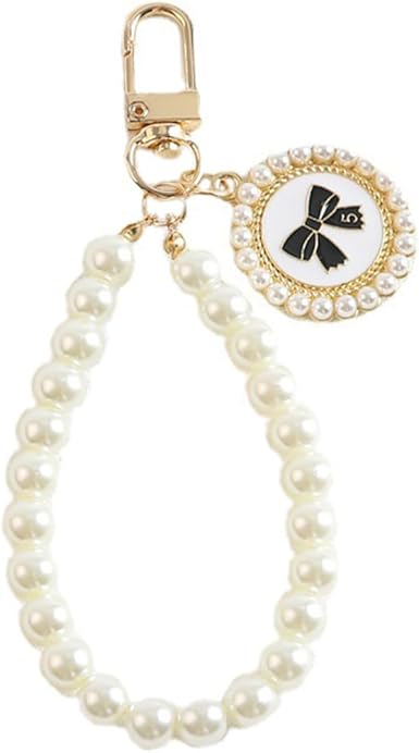 ZYALTFDC Pearl Keychain Cute Keychains for Girls Car Keychain for Women Cute Key Chains for Car Keys Backpack