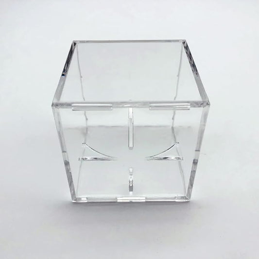 Clear Basketball Display Case Acrylic Football Basketball Storage Clear Box Sports Baseball Holder Container with Stand