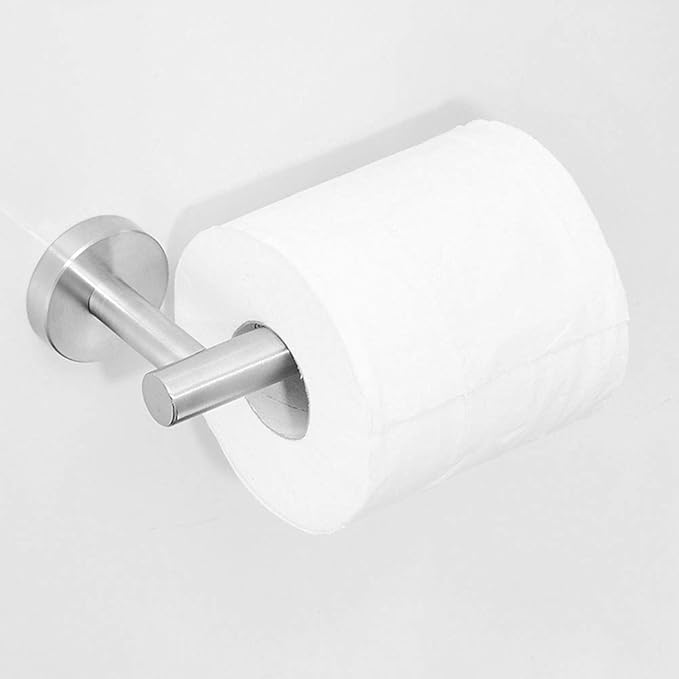 Tissue Holder, Toilet Paper Holder 304 Stainless Steel Toilet Roll Paper Rack Tissue Holder Roller Paper Storage Wall Mounted, Toilet Paper Holders