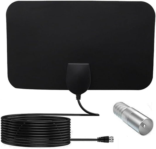TV Antennas, HD Digital Antenna for Smart TV Indoor, 360Signal Reception - Digital TV Antenna Indoor Support 4K 1080p for All Type of HDTV Digital TV's