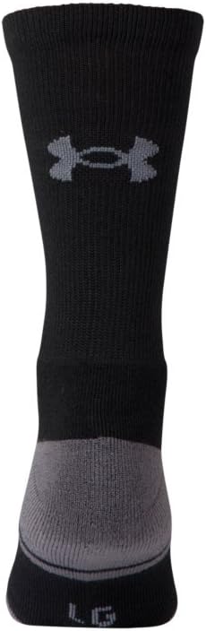Under Armour Adult Resistor 3.0 Crew Socks, Multipairs