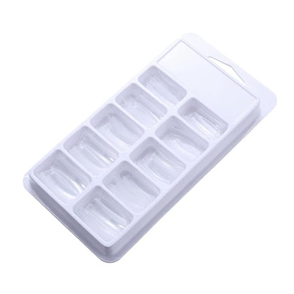 100pcs Full Cover False Nails Tips Tapered Square Shape Nail Art Accessories for Salon