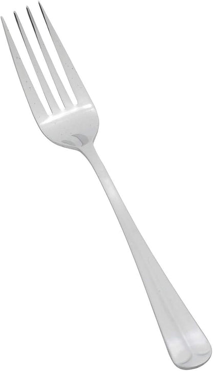 Winco 12-Piece Lafayette 4-Tine Dinner Fork Set, 18-0 Stainless Steel