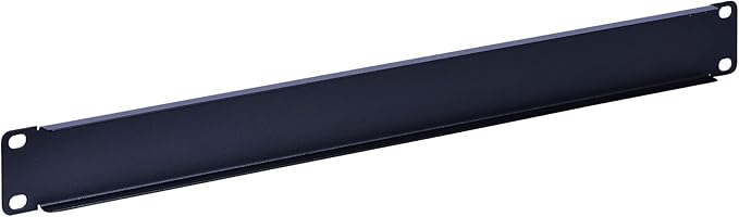 RackPath 1U Blank Rack Mount Panel Spacer for 19in Server Rack Enclosure or Network Cabinet  2 Pack