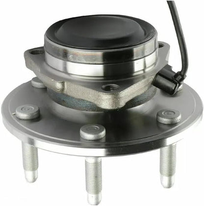 MOSTPLUS Wheel Bearing Hub Front Wheel Hub and Bearing Assembly 515054X2 Compatible for 2WD Chevy GMC RWD with ABS 6 Lug (Set of 2)