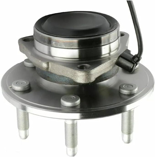 MOSTPLUS Wheel Bearing Hub Front Wheel Hub and Bearing Assembly 515054X2 Compatible for 2WD Chevy GMC RWD with ABS 6 Lug (Set of 2)