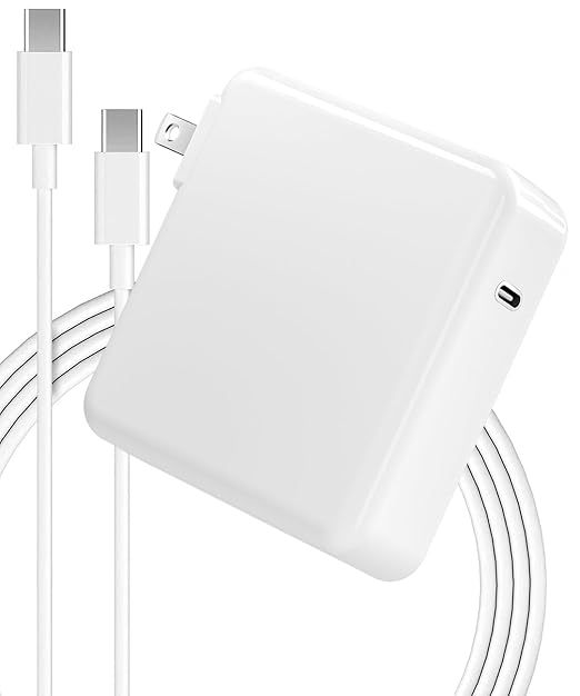 Mac Book Pro Charger - 118W USB C Fast Charger Power Adapter Compatible with MacBook ProMacBook Air 16 15 14 13 Inch, M1 M2 M3 M4, New iPad Pro and All USB C Device, Charge Cable 6.6ft