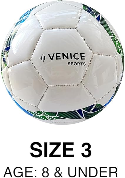 Flash Soccer Ball - Official Size 3  4  5 - Indoor  Outdoor - Kids to Adults - Gifts