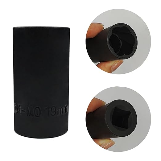 2 units of 12 inch 12 points of 0.906 in compatible with BMW models, splined plug with 0.748 in rotating nut plug, damaged nut lock extractor, rusty,